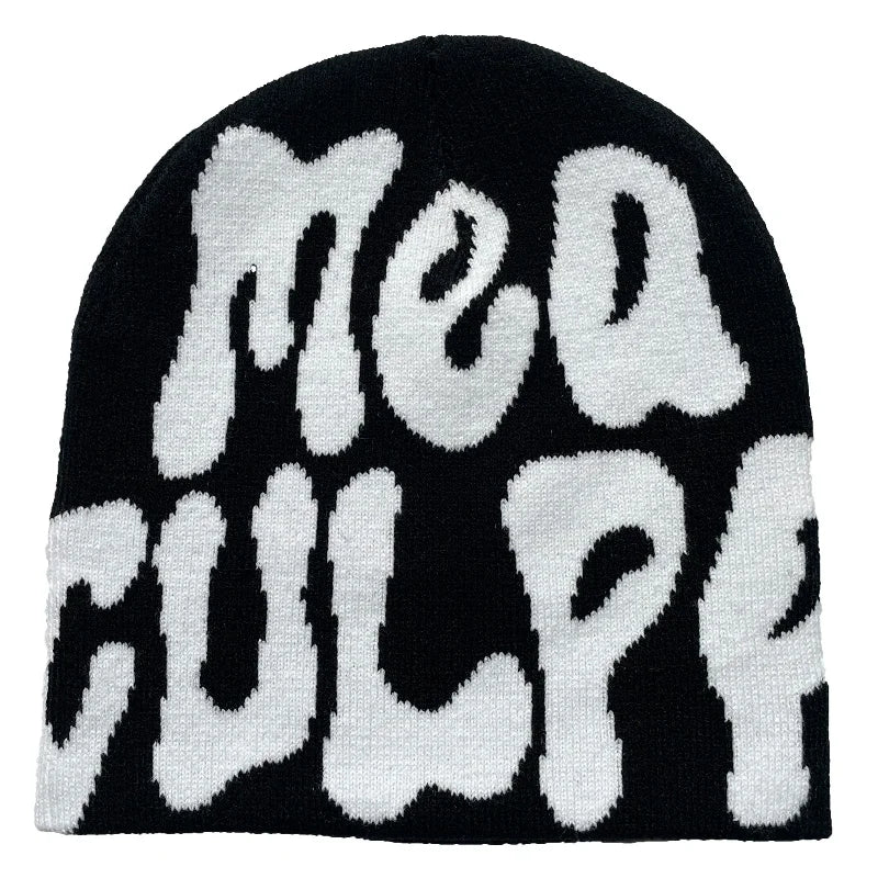 Mea Culpa - Beanie - B&W