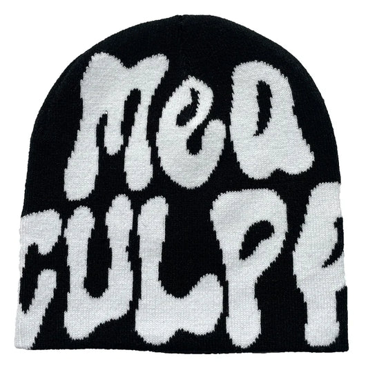 Mea Culpa - Beanie - B&W